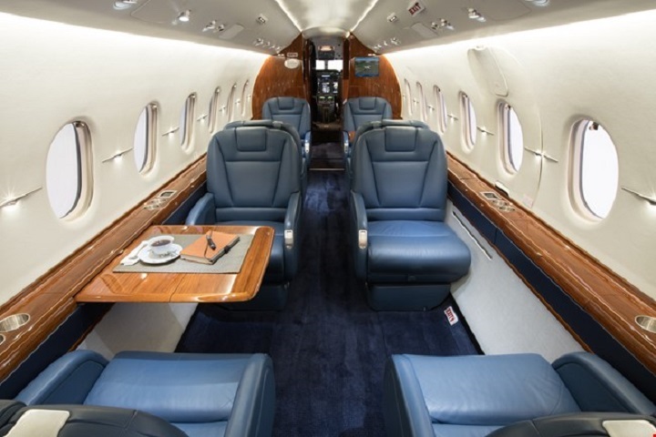 Special Charter Category - Hawker 4000 Jet Interior